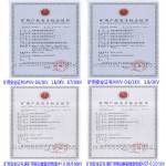 矿用电缆产品安全标志证书（2）